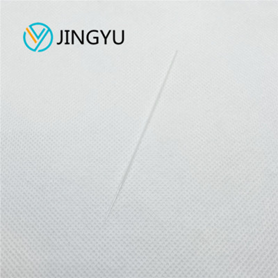 Reduced diameter rigid plastic capillary tube for egg retrieval needle in vitro fertilization tube